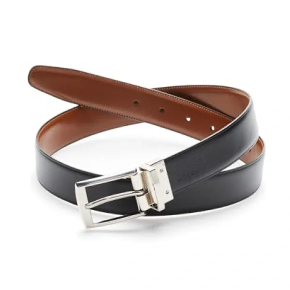 NWOT Perry Ellis mens Amigo Reversible Belt Belt - Picture 1 of 9